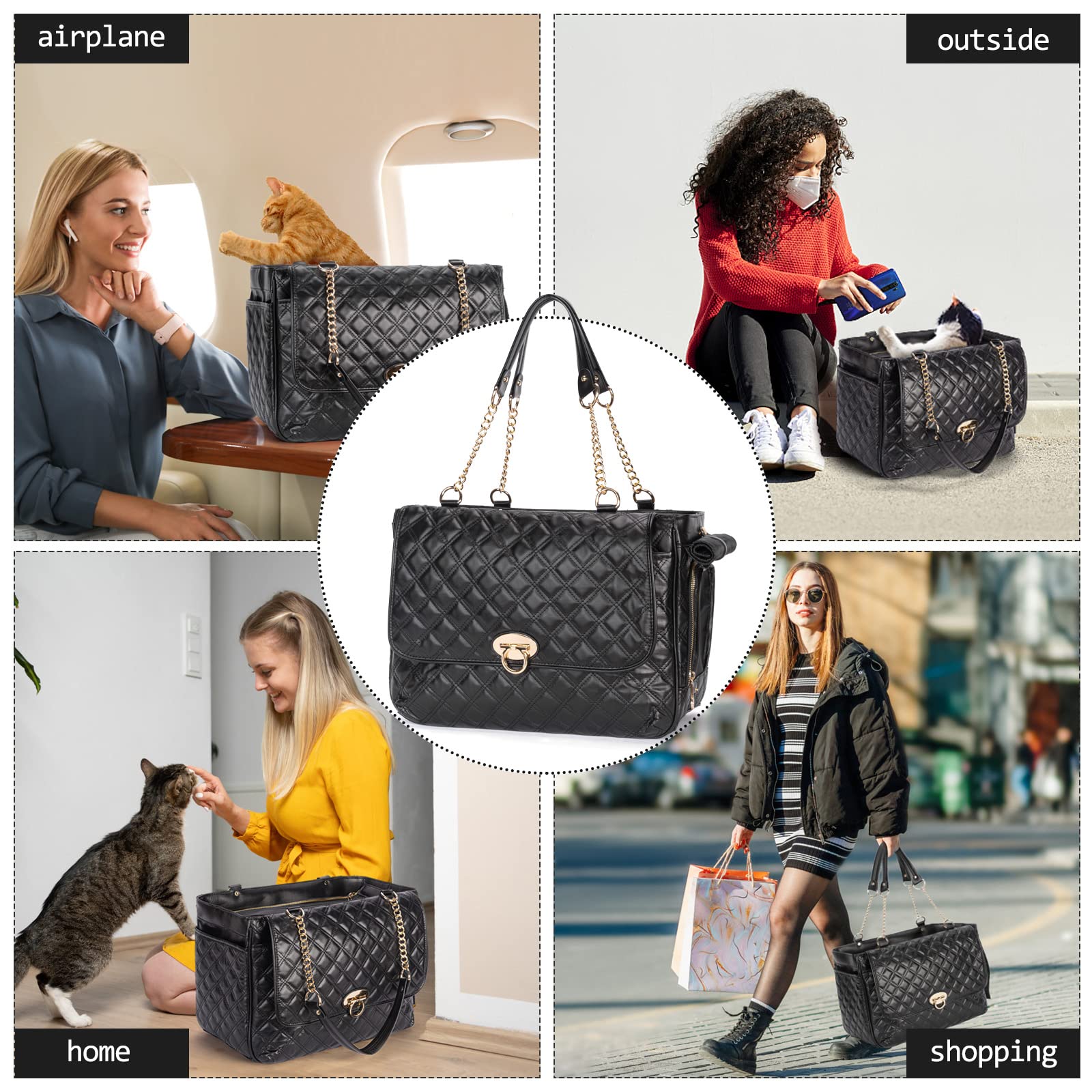Minsong airline-approved carrier supports travel on many airlines.