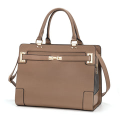 Minsong fashion pet carrier khaki front view showcases travel-ready styling for small pets