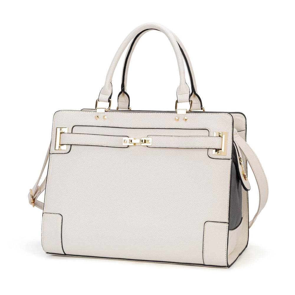 Minsong fashion pet carrier purse design showcasing chic exterior for on-the-go travel