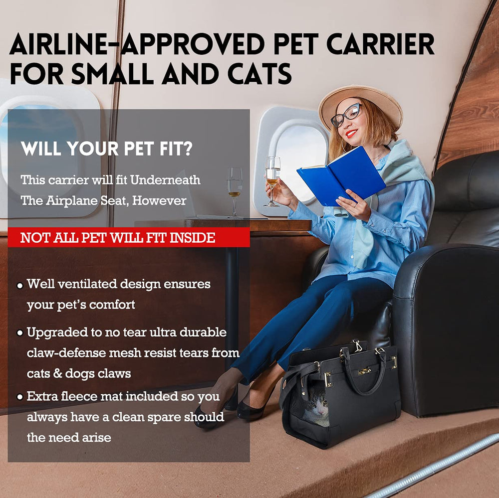 Minsong fashion pet carrier travel use showcases versatile tote style for pets on the go