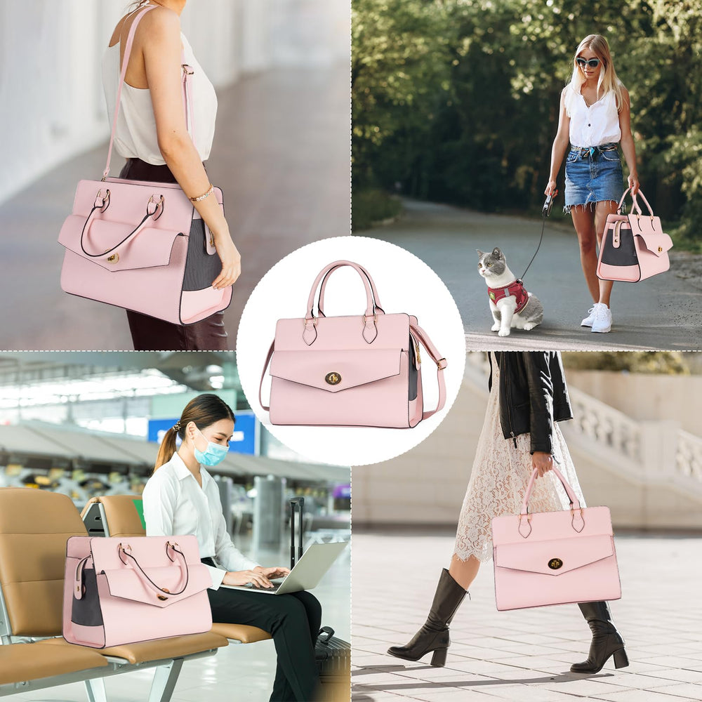 Minsong lightweight carrier ideal for trips, vet visits, and errands.