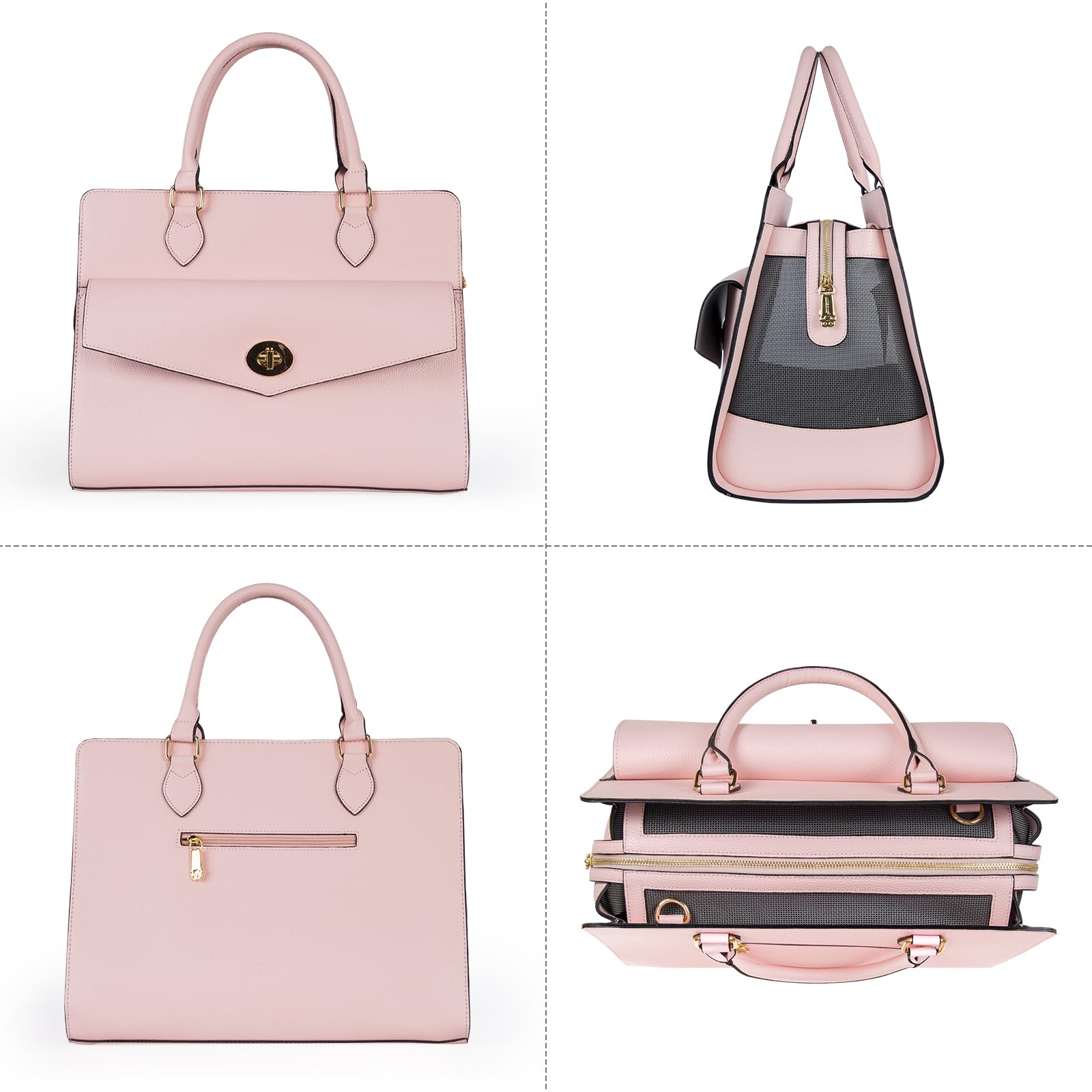 Minsong PU leather carrier combines durability with easy cleaning for daily use.