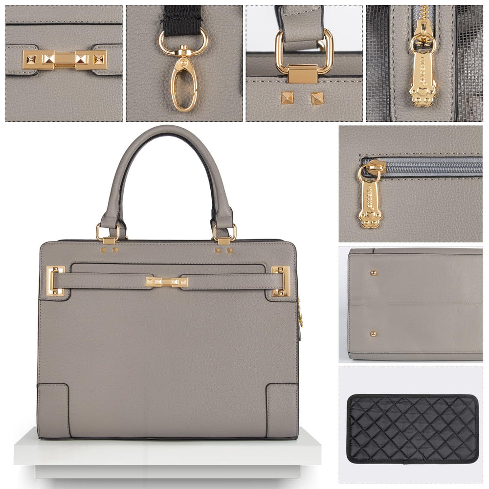 Minsong stylish pet carrier purse airline-approved for flights with pets