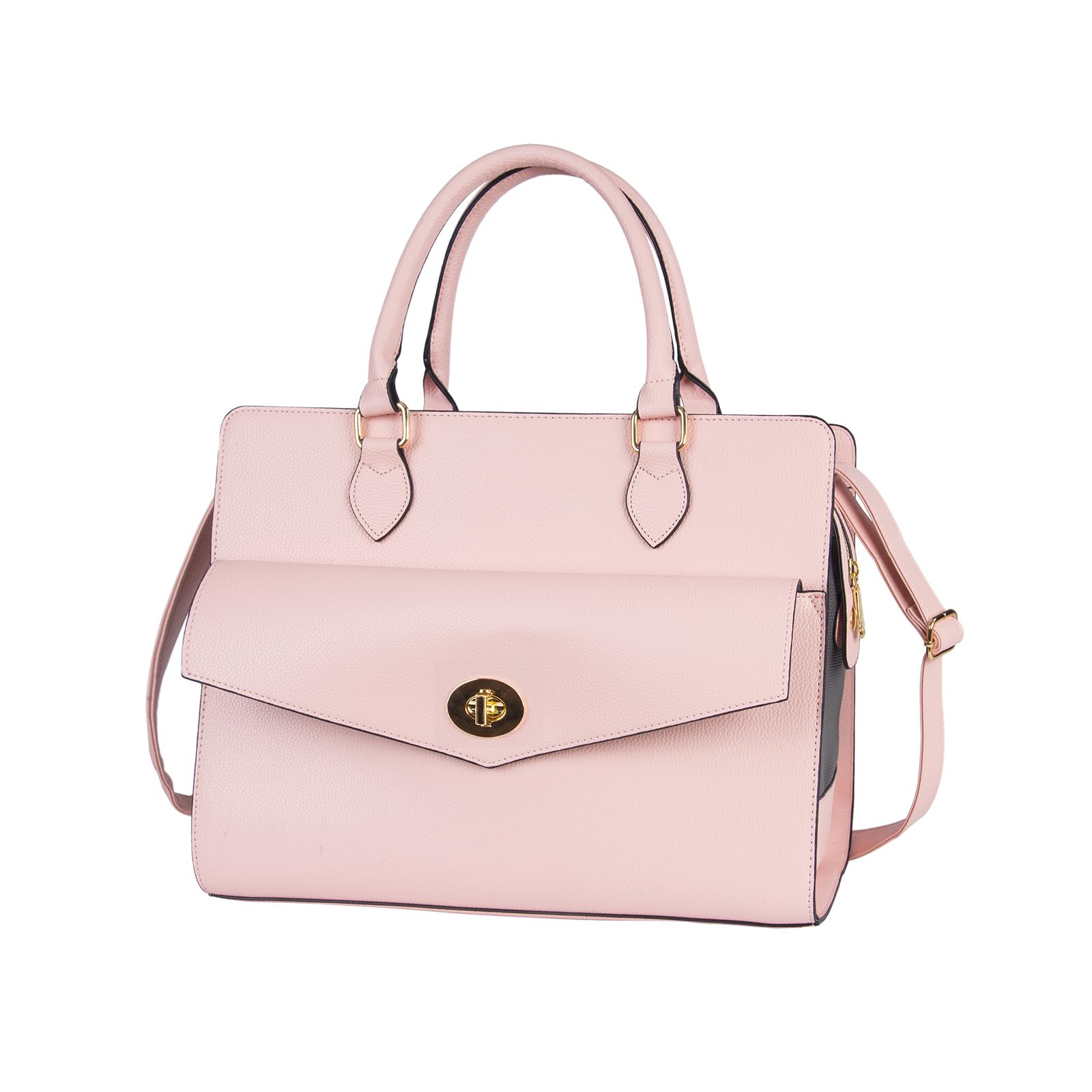 Minsong stylish pet carrier purse featuring fashion-forward design for small dogs and cats on city outings.