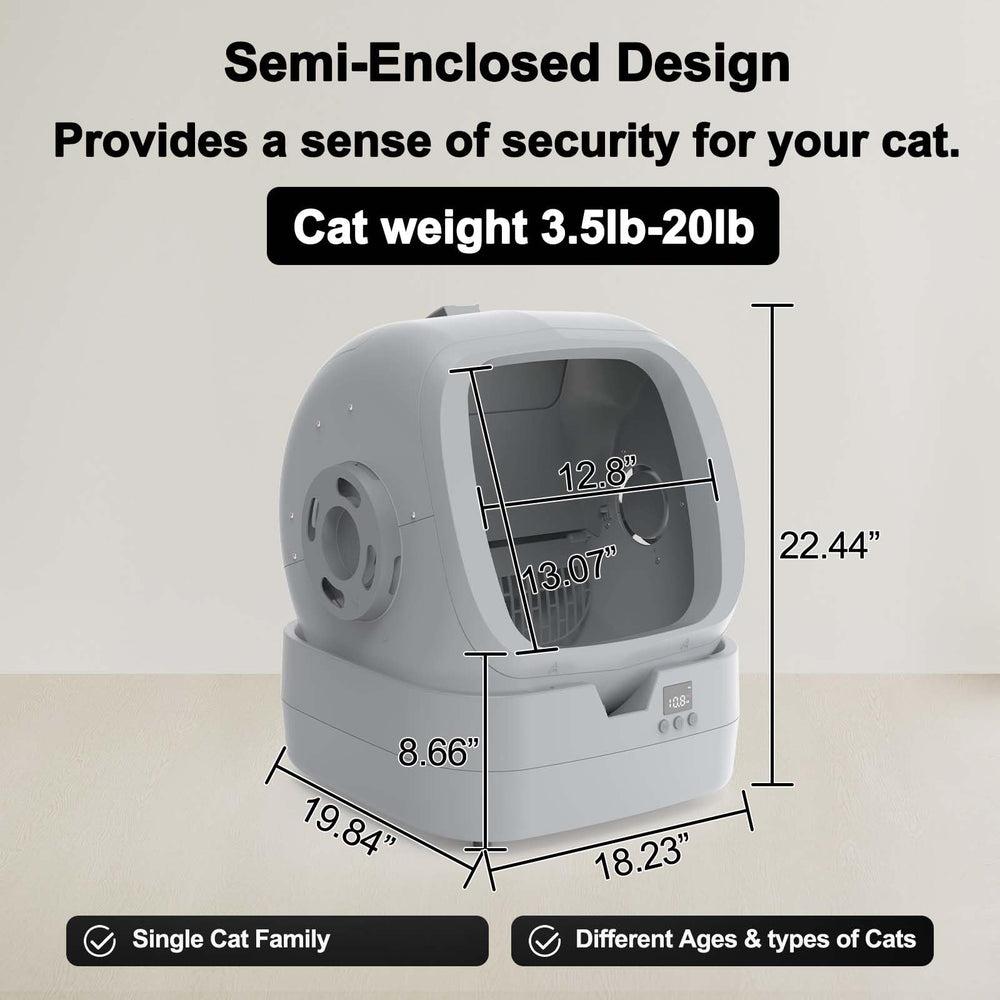 Mintakawa medium-cat compatibility designed for kittens and mid-sized cats.