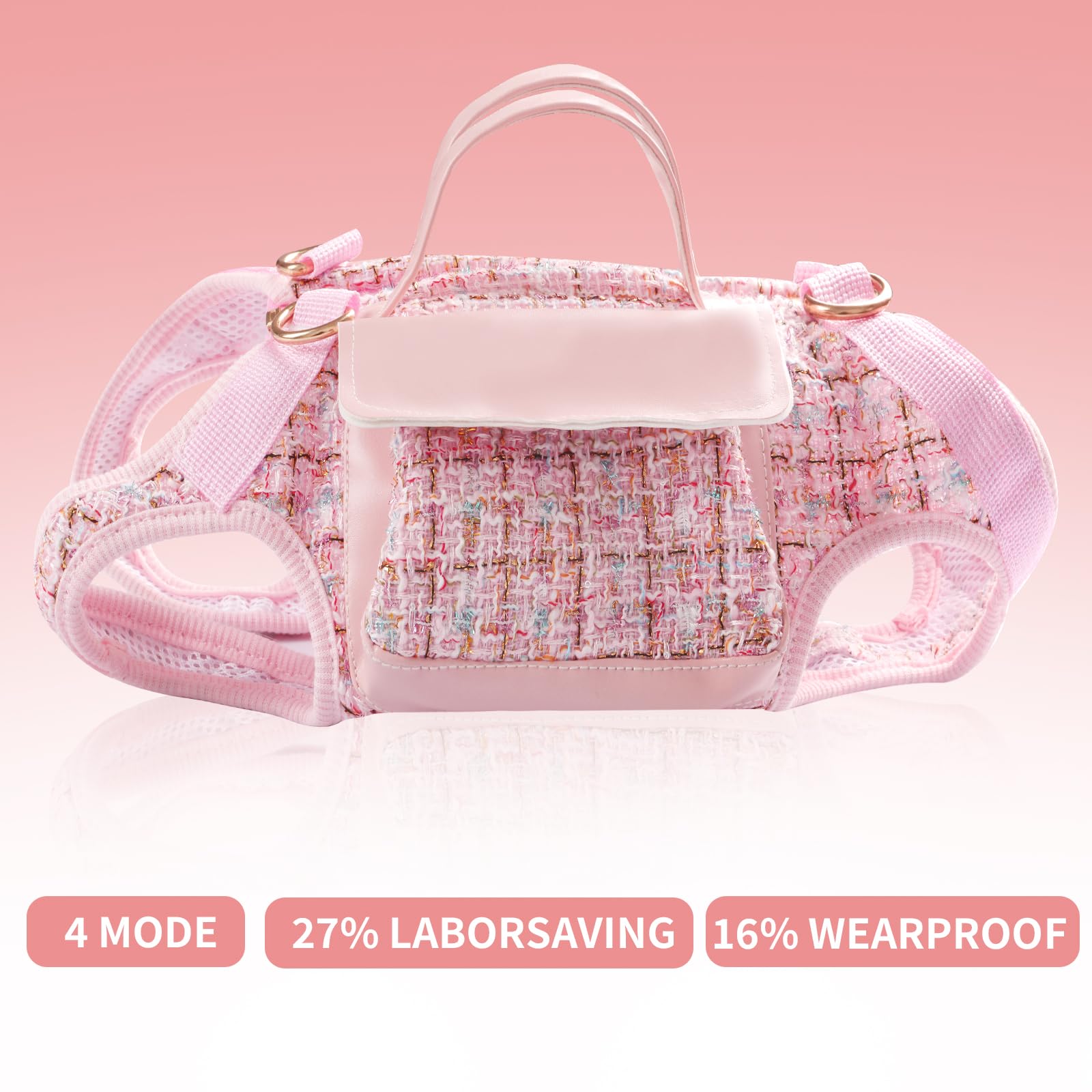 Mioboot easy-care harness image suggests straightforward cleaning and maintenance.