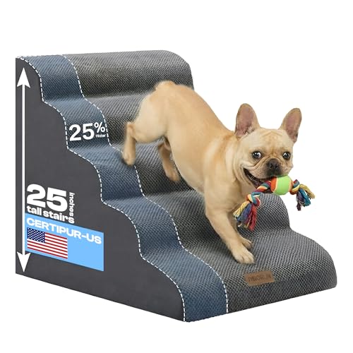 Miorun extra-wide dog stairs cover close-up for soft grip and easy pet access.