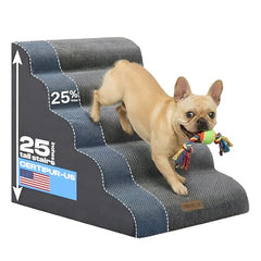 Miorun extra-wide dog stairs cover close-up for soft grip and easy pet access.