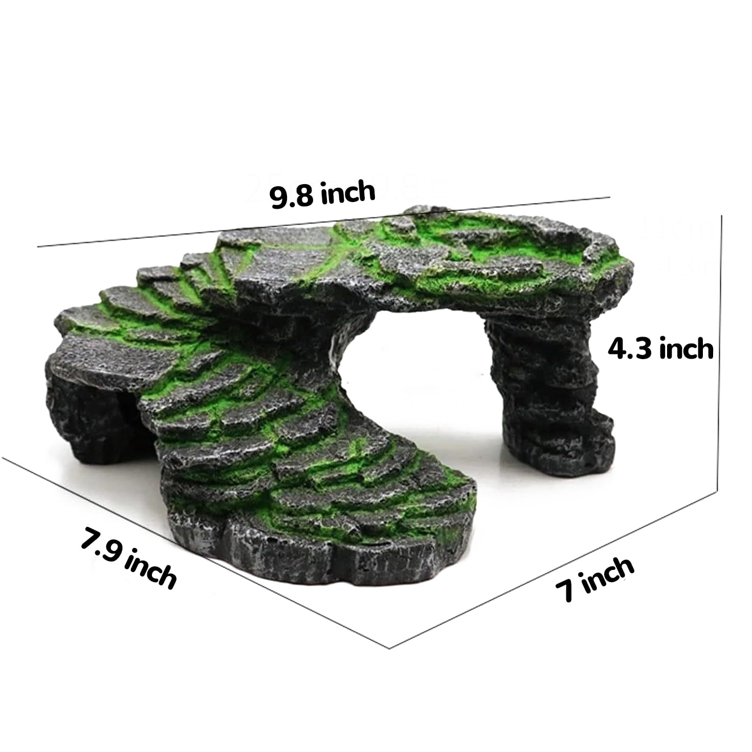Mipukbay resin dock suitable for freshwater and saltwater setups.