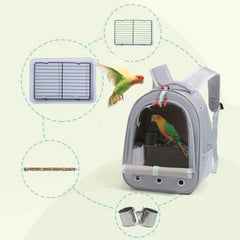 Misyue carrier side view highlights excellent ventilation for comfortable travel.