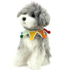 MITOCAPY rainbow dog costume on a small dog for cute daily wear.