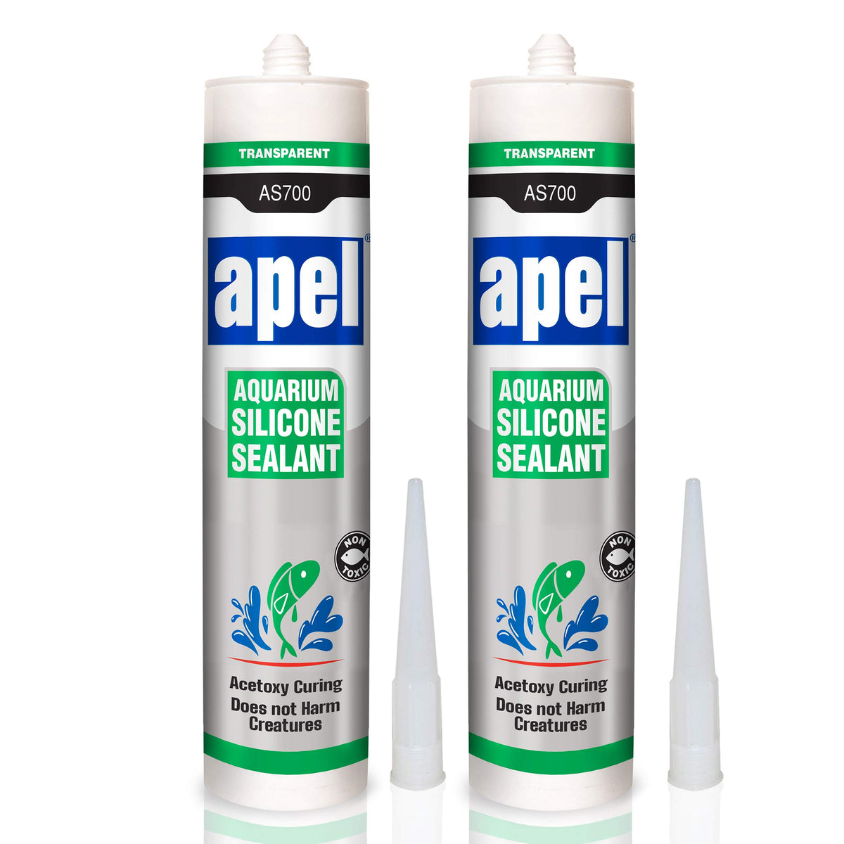 Mitreapel aquarium sealant bottle pour demonstrates easy application for tanks