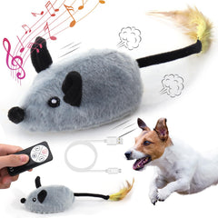 Mity rain interactive dog toy with remote sensor for smart play sessions