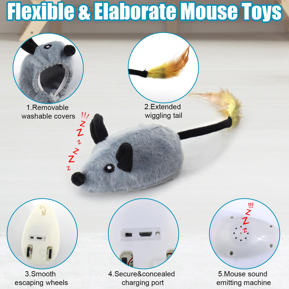 Mity rain interactive pet toy supports boredom relief for pets