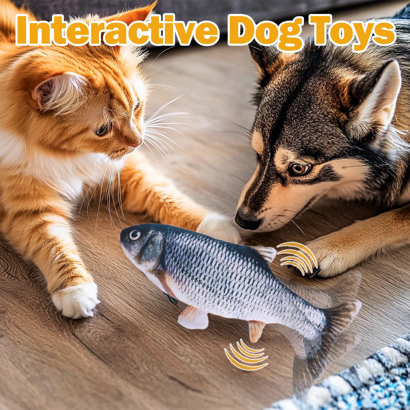 Mity Rain touch-activated dog toy displaying chirp feature supports interactive training sessions