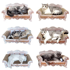 miwoowim cat scratcher bed box house – cozy cardboard cubby