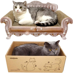 miwoowim cat scratcher bed sofa – regal indoor lounging