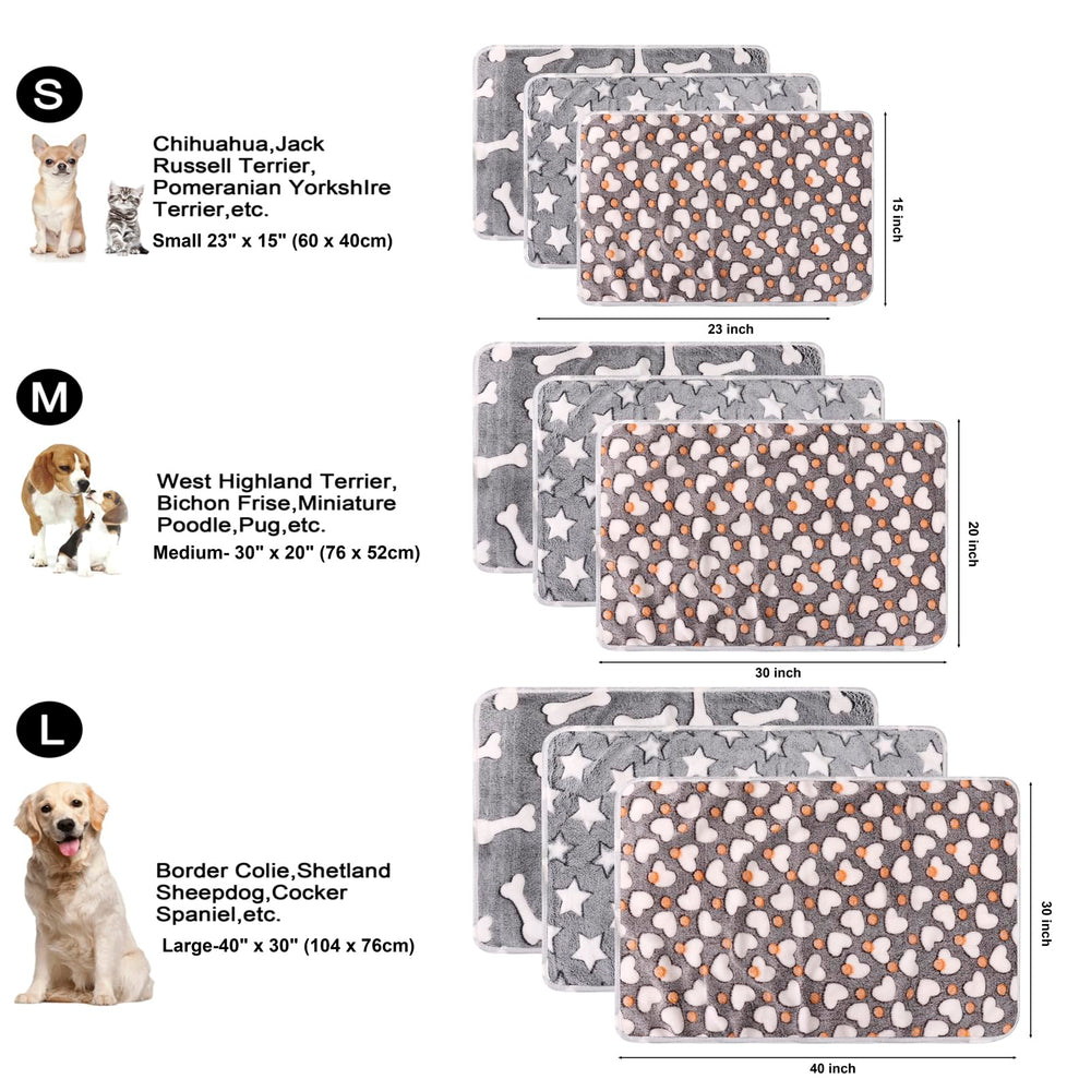 MIWOPET Paw print edge blanket protects furniture while cuddling.