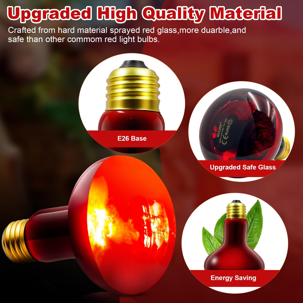 MIXJOY 100W E26 base compatibility fits common lamp holders