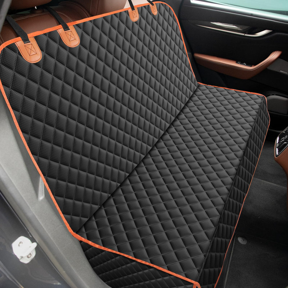 MIXJOY backseat cover full view showing waterproof protection for pets