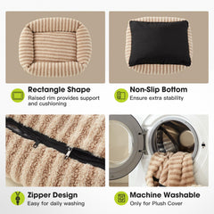 MIXJOY foam-and-polyester-fill supports comfy, restful sleep.