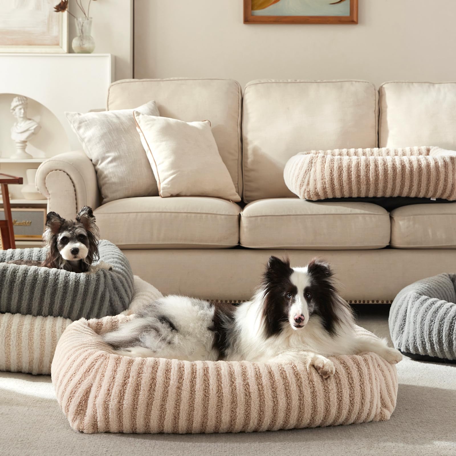 MIXJOY indoor-use spot highlights versatile pet nest for cozy corners.