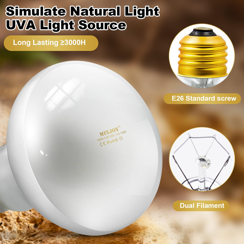 MIXJOY copper-plated base bulb enhances thermal efficiency and even heat distribution.