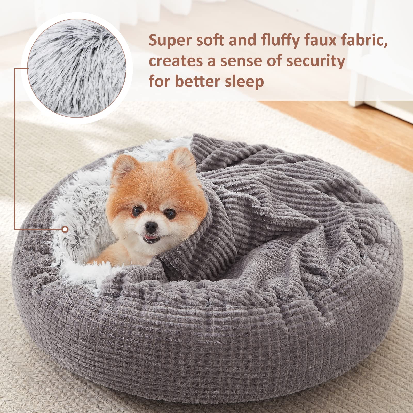 MIXJOY two-size option 23 and 26 inches for small and medium dogs