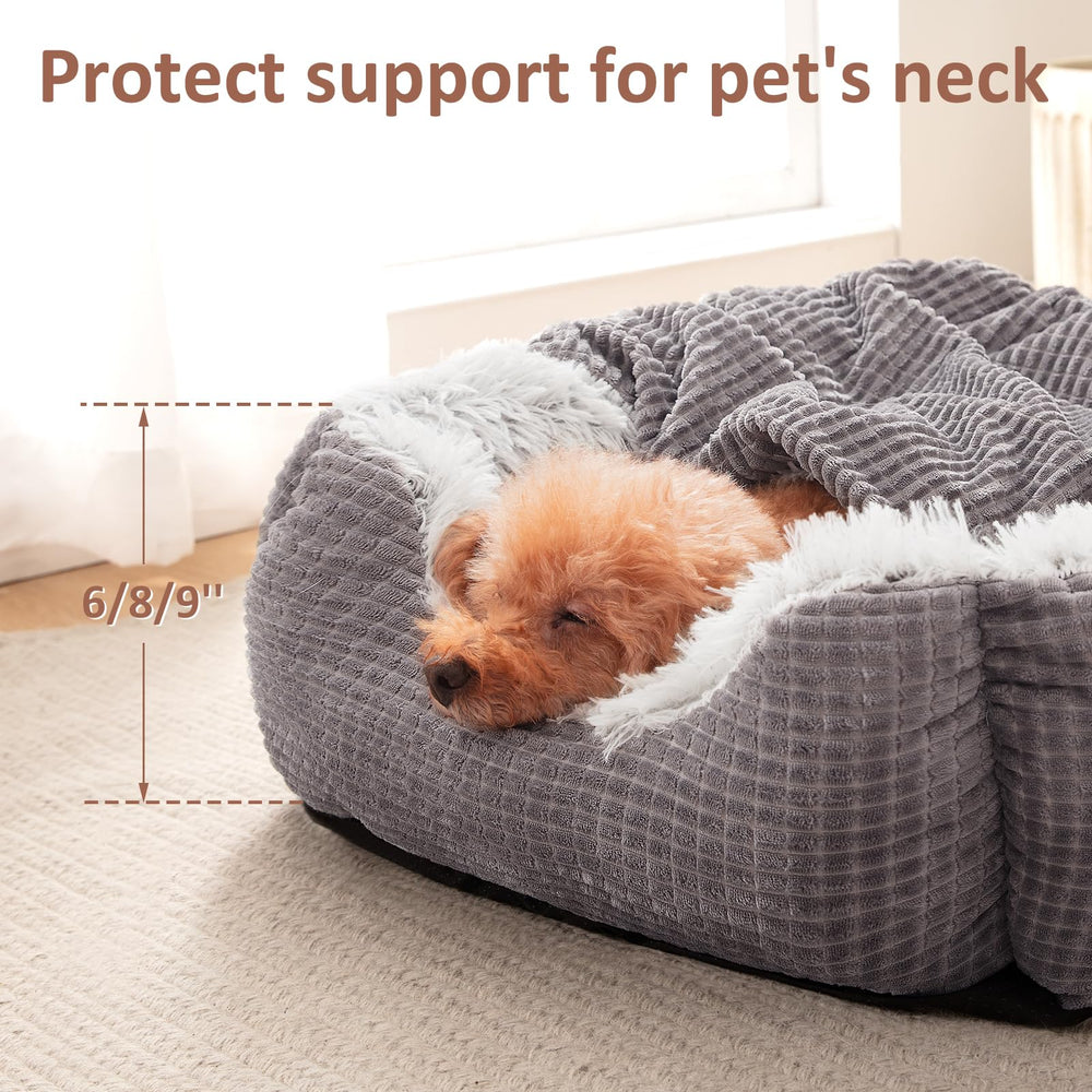 MIXJOY hooded blanket with hidden zipper for secure, private napping