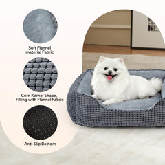 MIXJOY soft-flannel material provides plush comfort for pets.