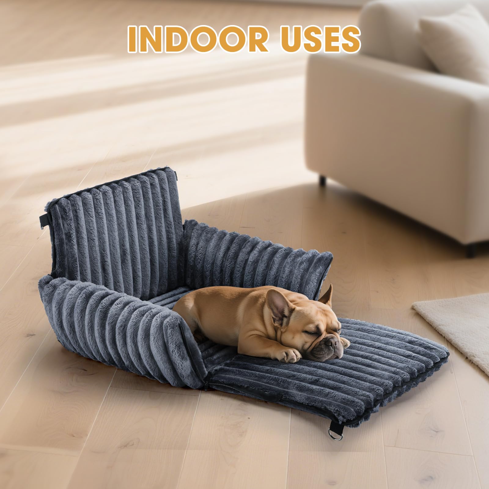 MIXJOY indoor pet bed mode provides a cozy home rest option