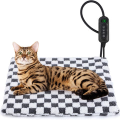 MixJOY heated cat bed front view showing cozy warmth for pets