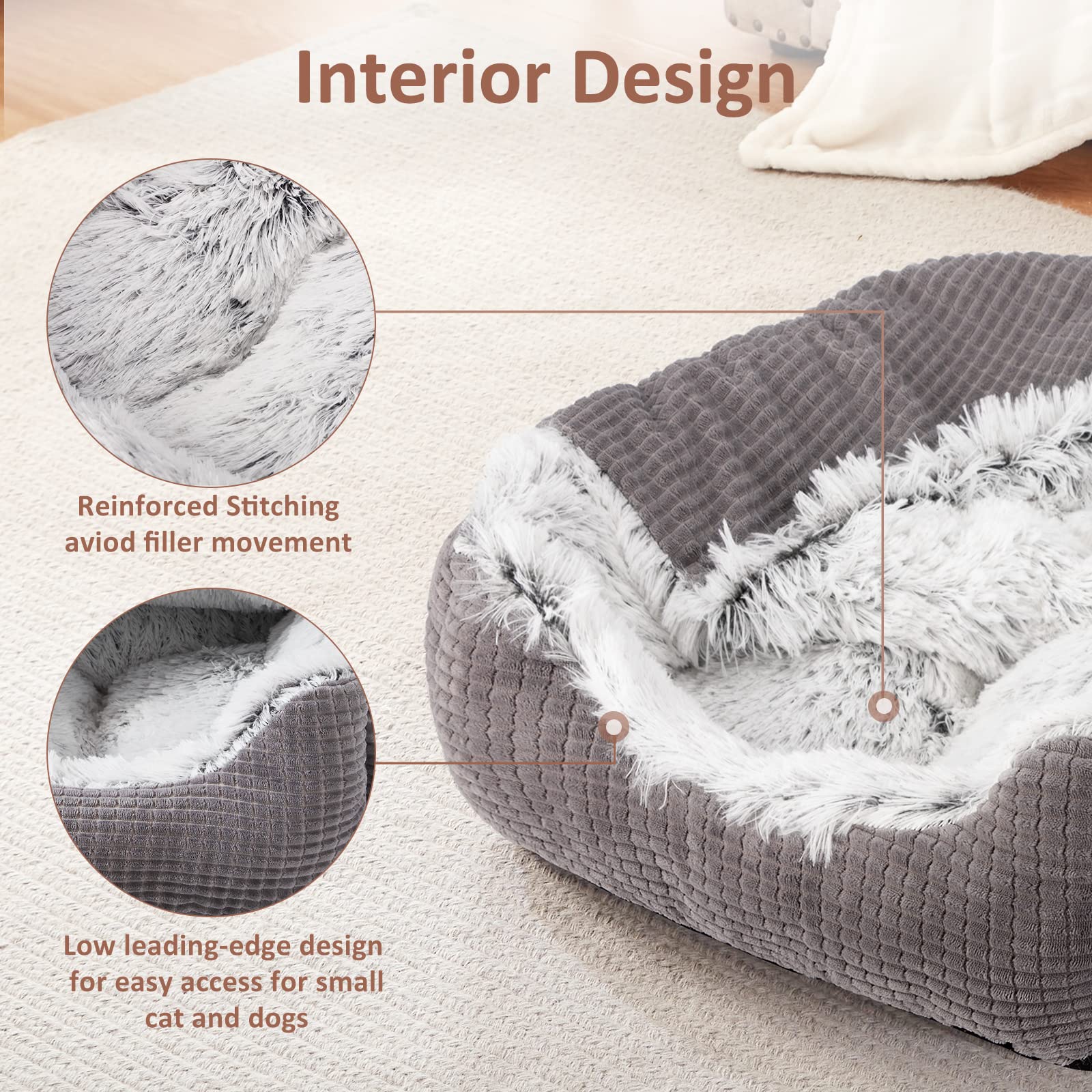 MIXJOY hooded blanket bed closed for private den style and security