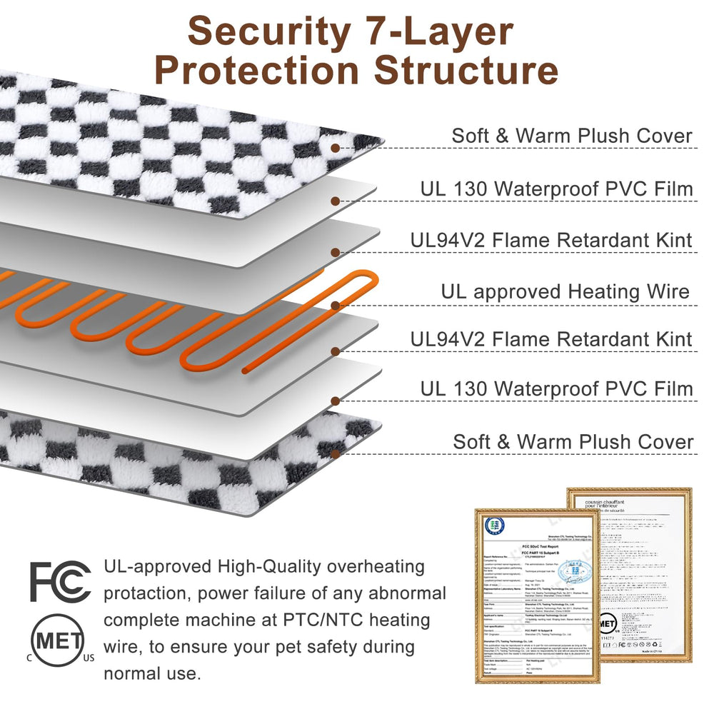 MIXJOY pet bed plush cover highlights soft, skin-friendly comfort.