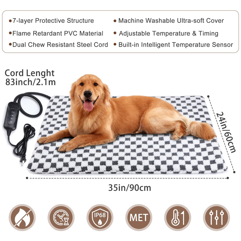 MIXJOY removable washable cover keeps your pet comfortable and clean.