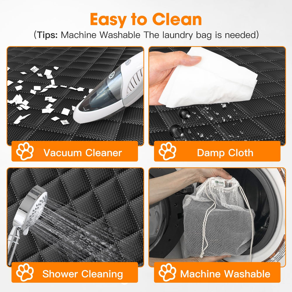 MIXJOY protects car seats from pet fur and dirt while preserving interior