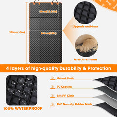 MIXJOY bumper flap protects edges during pet entry and movement