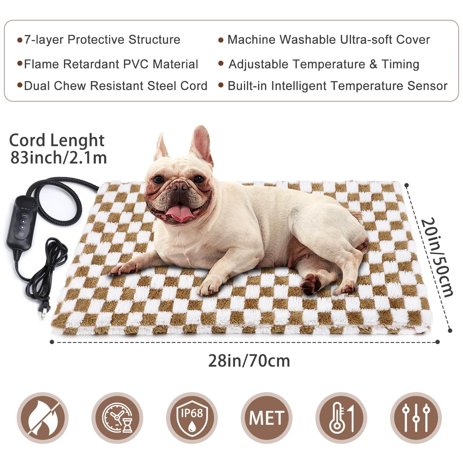 MIXJOY UL-certified heating wire ensures safer warmth