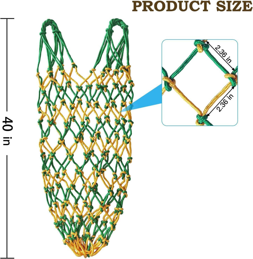 MIYABALA hay net easy-fill-hang-clean showcases simple maintenance