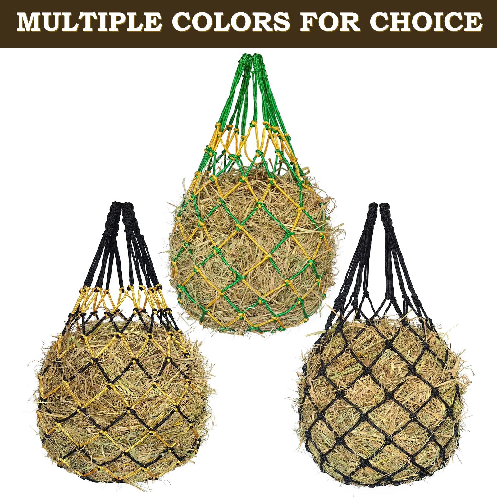 MIYABALA hay net suitable for horses goats and sheep.