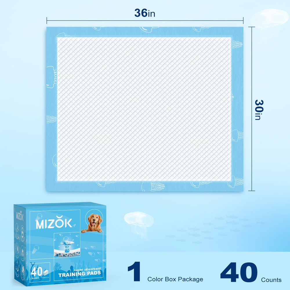 MIZOK anti-slip dog pads back keeps pads securely in place.