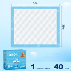 MIZOK anti-slip dog pads back keeps pads securely in place.