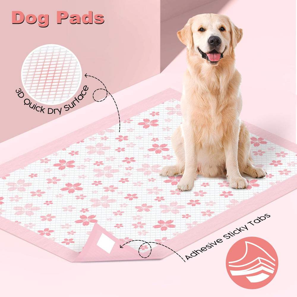 MIZOK dog pee pad pheromone attractant guides pets during potty training.