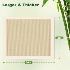 MIZOK large 36x36 inch pad ideal for multi-dog households.