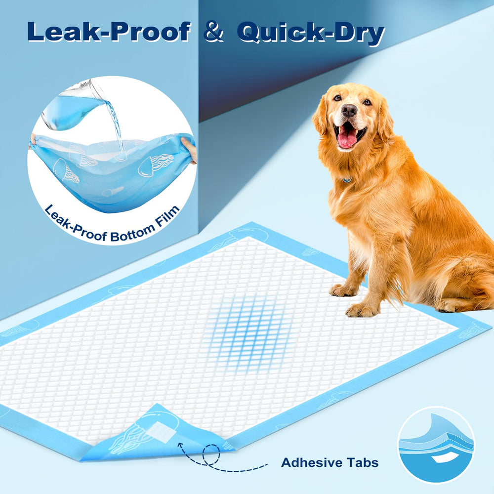 MIZOK leak-proof backing protects floors and carpets from accidents.