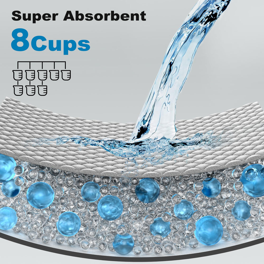 MIZOK waterproof membrane and seal edges protect floors during training.
