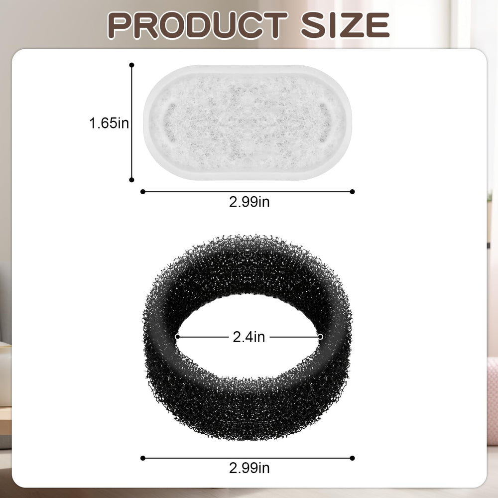 MJYNITE pre-filter sponge detailing easy cleaning and continued water quality.