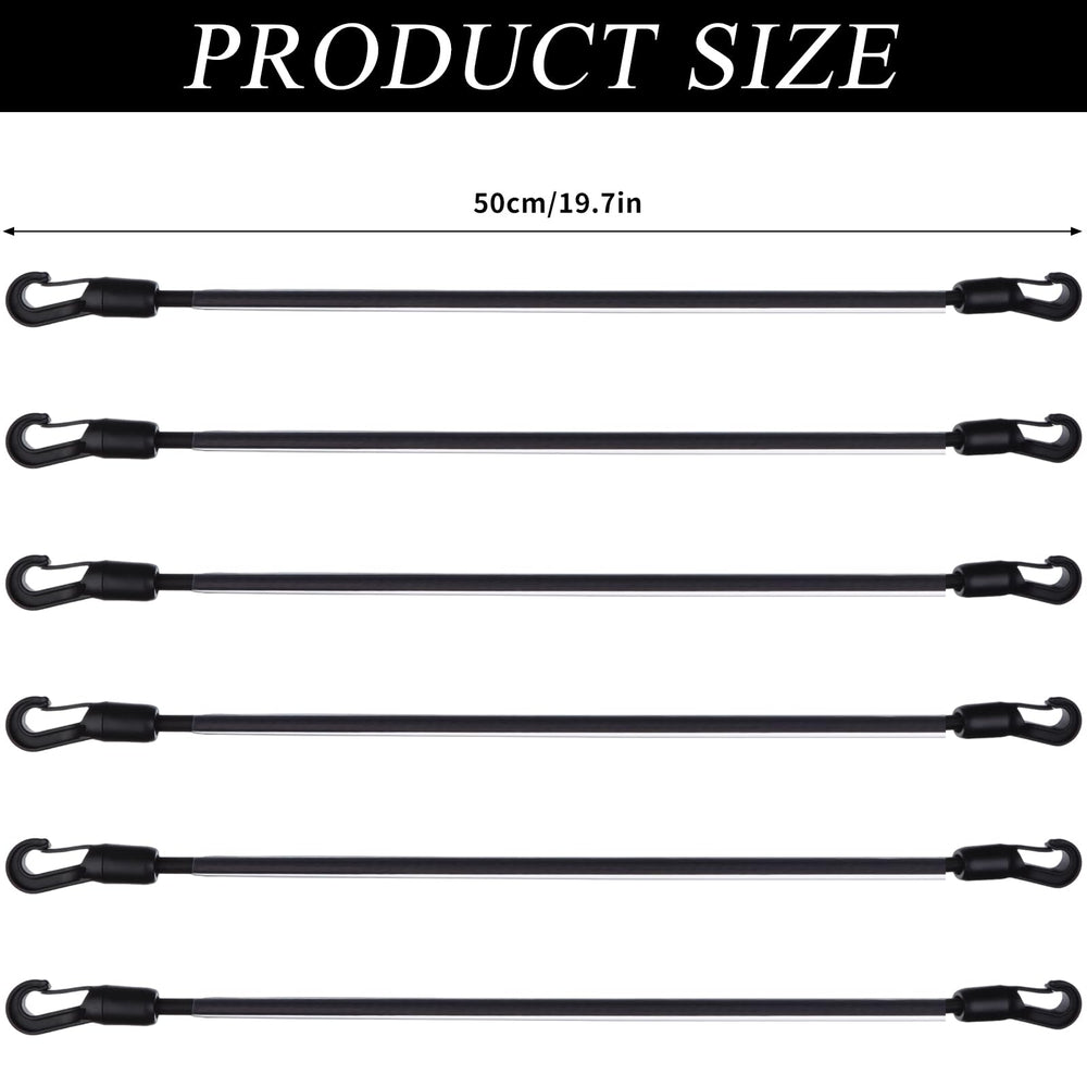 Mkhaslri elastic horse blanket strap ended clips ensure easy attachment.