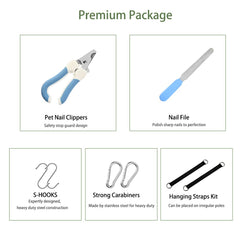Mklhgty dog grooming hammock safety strap - extra security during trimming.