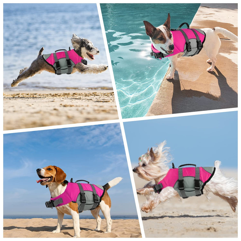 Mklhgty buoyant material supports comfortable flotation during swimming.